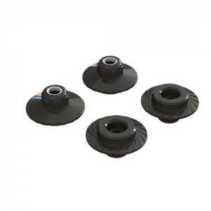 [ARRMA] AR708007 Flanged Lock Nut 5x8mm (4) 
