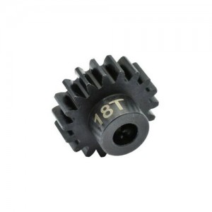 [HOT RACING] Hot Racing NSG18M1 Steel Pinion Gear 5mm Bore Mod 1 (18T) 