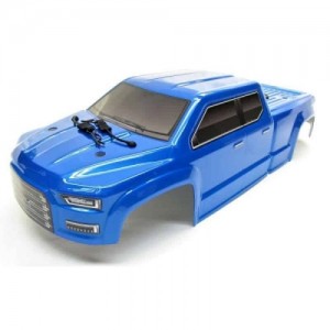 [ARRMA] BIG ROCK CC 4X4 PNTD DCLD Trimmed Body (Blue) 