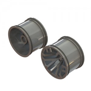 [ARRMA] MT 2.8 WHEEL 14MM HEX (GUN METAL/2PCS) 