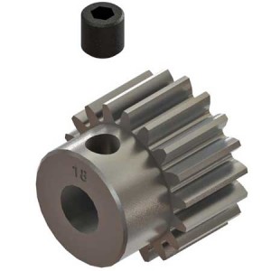 [ARRMA] AR310758 Pinion Gear 18T 0.8mod 4x4 