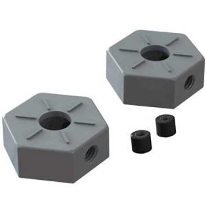 [ARRMA] AR310871 Wheel Hex Metal 14mm BLX 3S (2) 