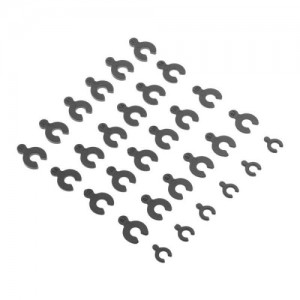 [ARRMA] AR330366 Composite Spacer Set: Nero 