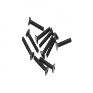 [Axial] AXA0147 Hex Socket Flat Head M3x16mm Black (10) 