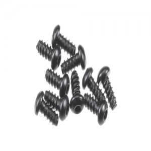 [Axial] AXA0422 Hex Sckt Tapp Button Hd M2.6x6mm Blk (10) 
