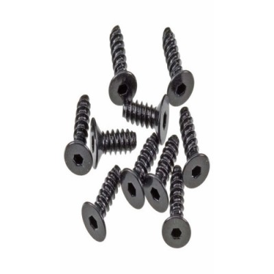 [���ܼ�] AXIC0008 [Axial] AXA0413 Hex Sckt Tapping Flat Hd M2.6x8mm Blk(10)