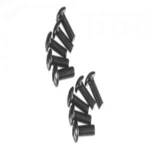 [Axial] AXA114 Hex Sckt ButtonHead M3x8mm Black Oxide (10) 