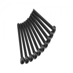 [Axial] AXA091 Cap Head M3x30mm Black (10) 