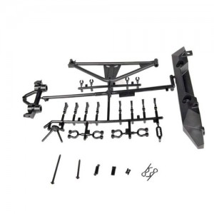 [Axial] AX80126 RrBumper/TireCarrierSCX10/Poison Spyder/JK 