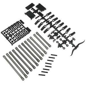 [Axial] AX31466 Rr Link Set Alum 80/94/101.5mm SCX10 II 