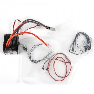 [Axial] AX31480 AE-5L ESC w/LED Port/Light 