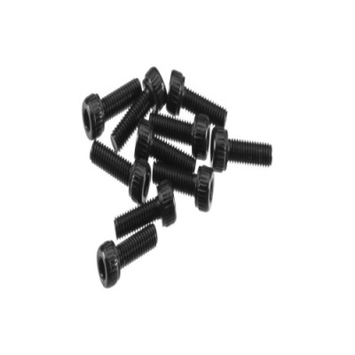 [���ܼ�] AXIC0023 [Axial] AXA0023 Cap Head 2.6x8mm Black (10)