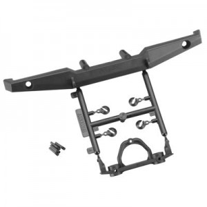 [Axial] Rear Plate Bumper Set: 1/10 