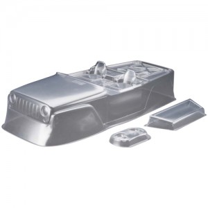 [Axial] AX04038 Jeep Wrangler Race Body .40 Clear �̵����ٵ� 