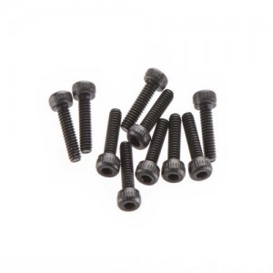 [Axial] AX31066 Cap Head M2x8mm Black (10) 