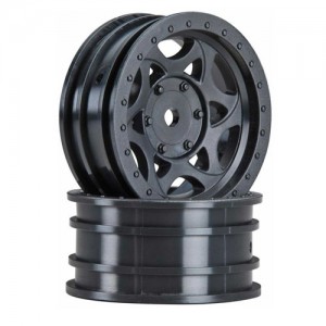 [Axial] 1.9 Walker Evans Street Wheel Black (2) AXIC8138 