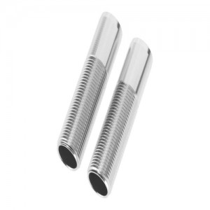 [Axial] AX31314 Alum ShockBody 12x47.5mmClear Anodized (2) 