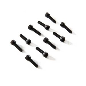 [Axial] M2.6x10mm Cap Head (Black) (10pcs) 