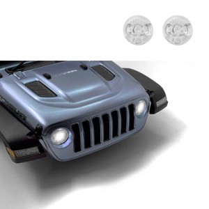 14259 [������Ʈ ī��] Transparent Headlight Cover for AXIAL SCX10 III 