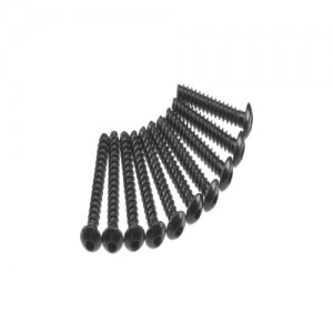 [Axial] AXA438 Hex Tap Button Head M3x18mm Black (10) 