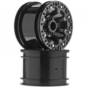 [DURATRAX] Duratrax Crawler Wheel 2.2 Black Chrome (2) 