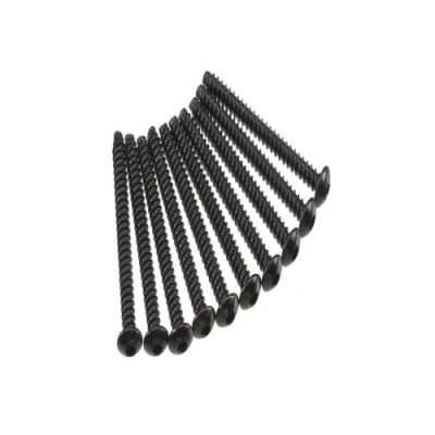 [���ܼ�] AXIC0125 [Axial] AXA441 Hex Tap Button Head M3x30mm Black (10)