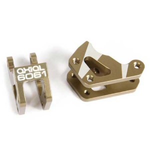 [Axial] AX31433 AR60 MachinedLink Mounts Hard Anodzied (2) 
