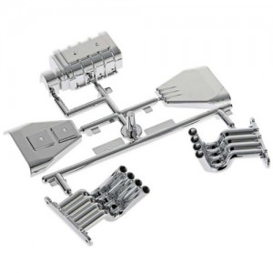 [Axial] AX31355 Monster Truck Motor Details (Chrome) 