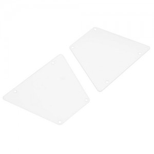 [Axial] AX31368 MonsterTruck Chassis Side Plate .040 Clear 