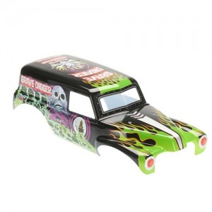 [Axial] AX31459 Grave Digger Monster Truck Printed Body 