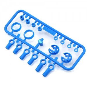 [Axial] AX31300 10mm Shock Parts Tree 2 Blue 