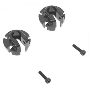 [Axial] AX31435 Aluminum Shock Spring Retainer 12mm Black 