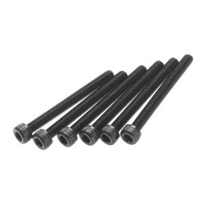 [Axial] AX31493 Cap Head M2.6x25mm Black (6) 