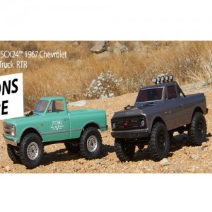 [Axial] 1967 Chevy C10 Body, Clear Precut: SCX24 