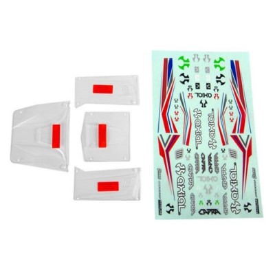 [���ܼ�] AXI230012 [Axial] Body Panel Set, Clear: Capra 1.9 UTB (AXI230012)