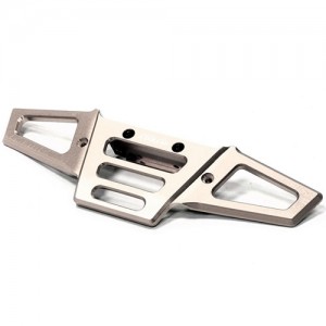 [INTEGY] T6720SILVER Billet Machined Front Bumper for HPI Savage X 4.6 2011, Flux & Savage XL 
