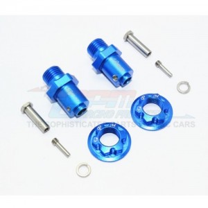 [GPM] ALUMINUM 17MM HEX ADAPTERS FOR FRONT/REAR -10PC SET (TRX-4 82056-4) 
