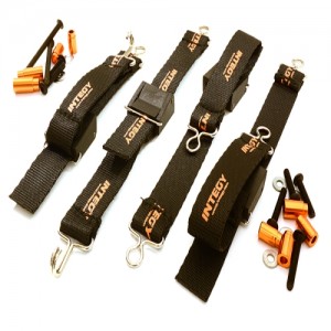 [INTEGY] ���͸� ��Ʈ��)Suspension Travel Limiter Straps for Traxxas X-Maxx 4X4 C27467ORANGE 