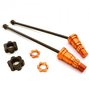 [INTEGY] Universal Drive Shafts w/ Stub Axles (2) for Traxxas X-Maxx 4X4 �ɼ� 