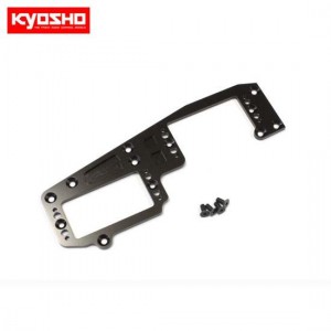 [KYOSHO] CNC Radio Plate (Gunmetal/GT3) 