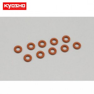 [KYOSHO] SILICONE O-RING (P4/ORANGE) 10PCS 