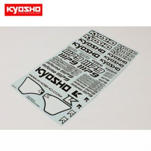 [KYOSHO] Decal (MP9 TKI4/White) 