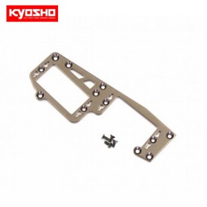 [KYOSHO] Radio Plate (Gunmetal/MP9 TKI3) 