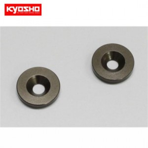 [KYOSHO] WING WASHER (GUNMETAL/2PCS/MP9) 