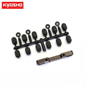 [KYOSHO] Al Rear Sus. Holder (RF/Gunmetal/ZX-5) 