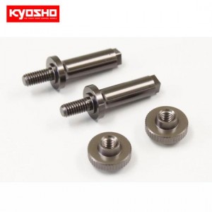 [KYOSHO] Aluminum Battery Post Set (Gunmetal/RB6) 