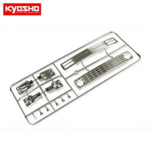 [KYOSHO] Body Plastic Parts Set(Chrome/Outlaw Ram 