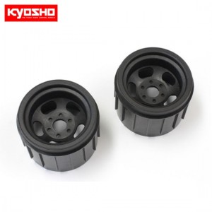 [KYOSHO] Wheel (Black/2pcs/MAD Crusher) 