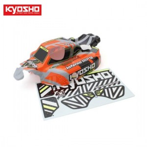 [KYOSHO] INFERNO MP9 TKI4 V2 Decoration Body Set(Orange) 