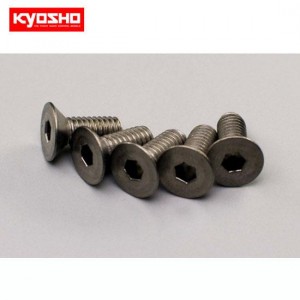 [KYOSHO] Flat Head Screw(Hex/Titanium/M4x10/5pcs) 